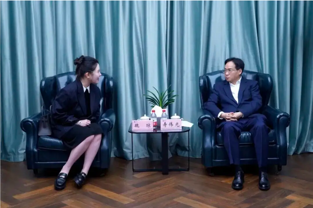 国家绿色发展基金接待美克生能源董事长魏琼一行 